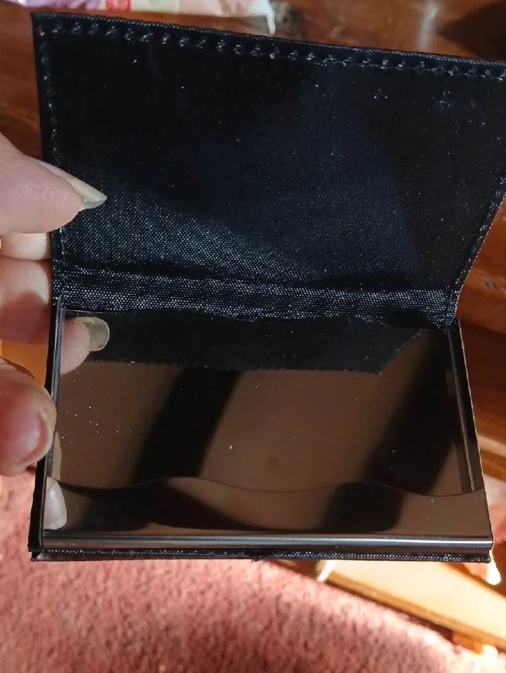 Classic Brown Leather Men's Card Holder